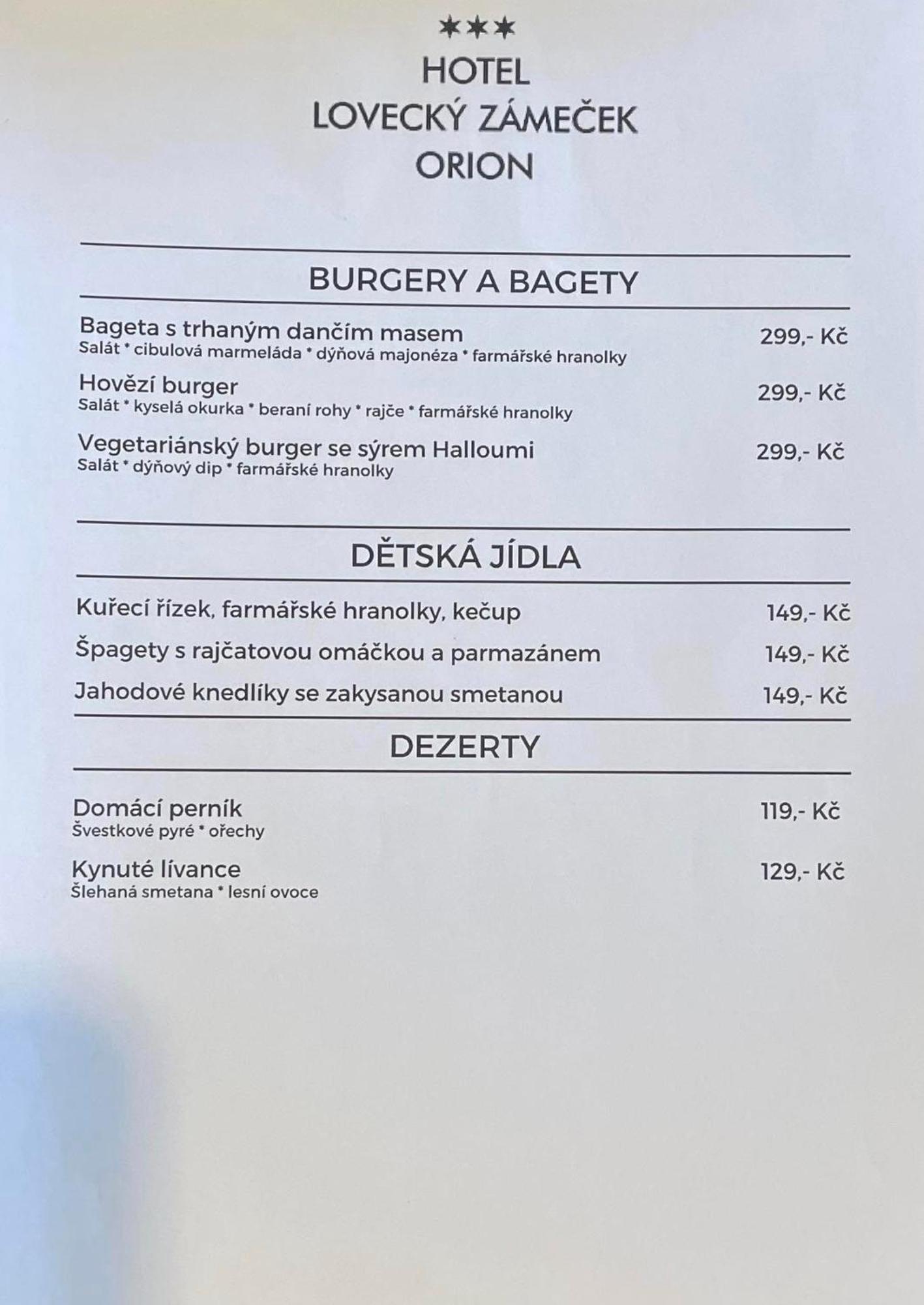 Hotel Lovecky Zamecek Orion ليبيريتش المظهر الخارجي الصورة
